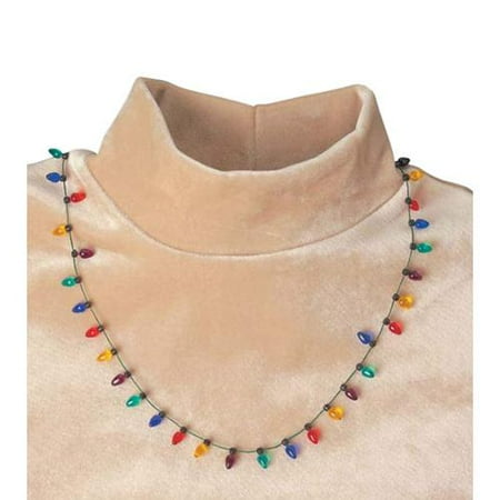 36 Pack Dm Merchandising X-Flhb Flashing Holiday Bulb Necklace 8 Light 3 Modes