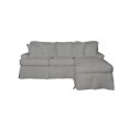 thumbnail image 1 of Sunset Trading Horizon Slipcover for Sleeper Sofa &amp; Chaise Peyton Slate, 1 of 1