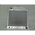 thumbnail image 3 of 62mm 3Row Aluminum Radiator For 1928-1931 Ford Model A Chopped w/ Chevy Engine 1928 1929 1930 1931, 3 of 3