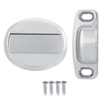 thumbnail image 1 of Tope de puerta de acero inoxidable, fuerte tope magnético oculto para muebles de hogar y habitación., 1 of 12