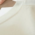 thumbnail image 6 of Posijego Little Girls Cute Cardigan Sweaters Crew Neck Knit Cardigans Long Sleeve Casual Sweater for Girls, 6 of 9