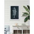 thumbnail image 2 of Fish Painting Print Black Frame Wall Art Home Decor Modern Artwork, 2 of 7