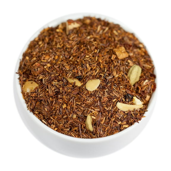 The Spice Hut - Apple Crisp Rooibos, Loose Leaf Tea, 100% Caffeine-Free - Festive Holiday Tea, Healthy Juice Alternative, Hot & Iced, Makes 80-100 CUPS - 8oz Resealable Airtight Pouch