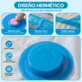 thumbnail image 2 of 15 Piezas Bolsas de Almacenamiento al Vac&iacute;o con Bomba El&eacute;ctrica, Almacenamiento Reutilizable, Bolsas de Compresi&oacute;n para Ahorrar Espacio 80%, Almacenar Edredones ropa A, 2 of 9