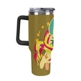 thumbnail image 3 of My Little Pony 40oz Insulated Tumbler Cup - Extra Large Leak-Proof Travel Mug with Straw &amp; Handle, Double-Wall Vacuum Stainless Steel, Keeps Drinks Hot/Cold for Hours - Perfect for Iced Coffee, T, 3 of 8