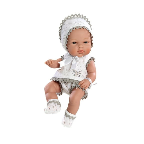 Munecas Arias - Swarovski Elements Elegance Doll Natal, Grey