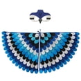 thumbnail image 1 of Juego de disfraces de alas de pájaros Capa de loro de pavo real de Halloween con máscara de fieltro Disfraces para niños, W17 Sailing  Electrónica, 1 of 4