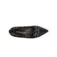 thumbnail image 3 of Walking Cradles Wc Stevie Women Pump Shoe In Black Tweed Fabric/black Leather, 3 of 5