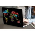 thumbnail image 4 of KSK KAISHEK Hard Case Shell Cover Only Compatible MacBook Pro 16" 2023/2022/2021 A2780/A2485, World Map 52, 4 of 5