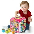 thumbnail image 1 of VTech Sort &amp; Discovery Activity Cube (Frustration Free Packaging), Pink, 1 of 8