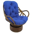 thumbnail image 1 of 48-inch by 24-inch Solid Twill Swivel Rocker Cushion, 1 of 2