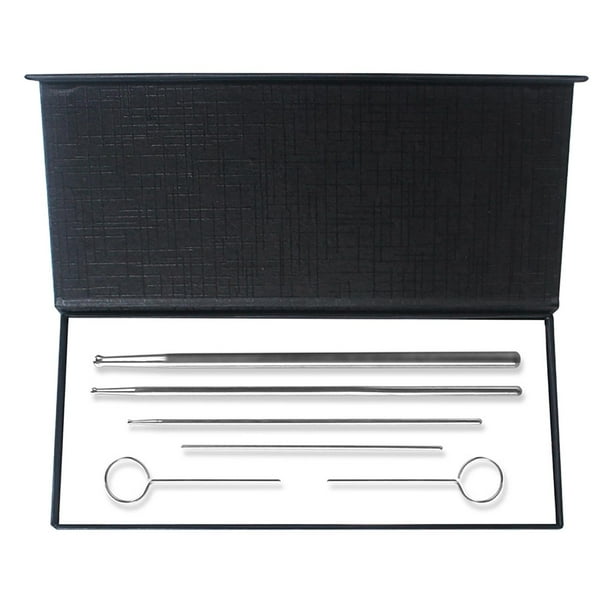 Kit de detector de género de serpiente de 6 piezas Operación simple compacta con estuche forma forma forma suave Durable para serpientes de