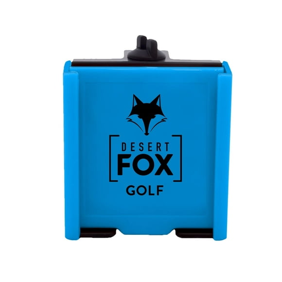Carrito de teléfono DESERT FOX GOLF azul ajustable para carrito de golf