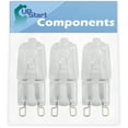 3Pack W10709921 Microwave Light Bulb Replacement for JennAir
