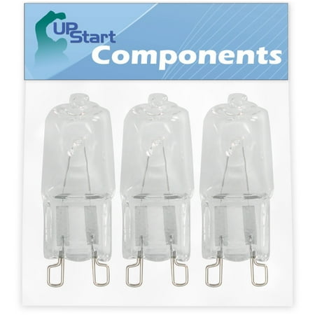 

3-Pack W10709921 Microwave Light Bulb Replacement for Maytag MMV6186WW0 Microwave - Compatible with W10208564 Bulb