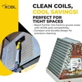 thumbnail image 2 of Cepillo de limpieza de bobinas FINXCEL HVAC con clavijas en ángulo de 135°, 2 of 9