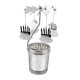 thumbnail image 5 of 2x Tea Light Candle Holder Taper Candle Gifts Candelabros Candelabro giratorio para decoración Holiday Livingroom Día de San Valentín ángel perfecl Portavelas giratorio, 5 of 8