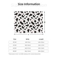 thumbnail image 2 of Horizontal Flannel Blanket Is Light Warm Soft Anti-Pilling Anti-Wrinkle Anti-Allergy And No Hair Loss For Bed And Sofa Camping Travel Simple Cow-Print Pattern1_3, 2 of 8