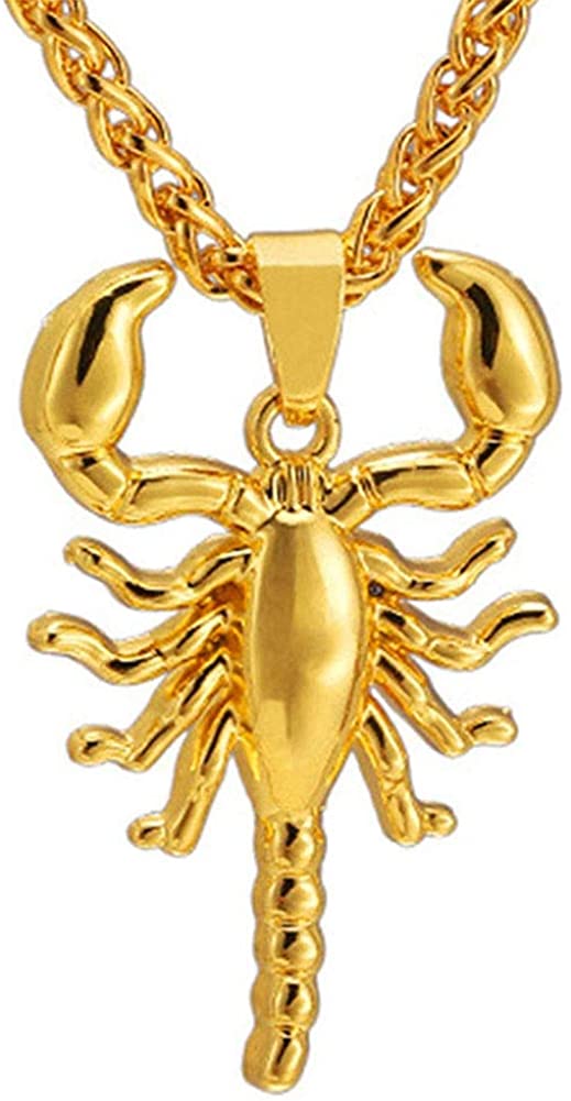 Scorpion Scorpio Necklace Personalized 