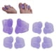 thumbnail image 5 of Separador 4 Pares De Dedo Del Pie Separador Silicona Bunion Hallux Valgus Corrector Dirders Para Los Dedos De Los Pies Superpuestos Púrpura, 5 of 7