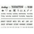 thumbnail image 1 of SRM Planner Clear Stamps 4"X6"-Today, Tomorrow, To Do, 1 of 2