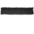 thumbnail image 4 of Solid Poplin Window Valance 58" Wide Charcoal, 4 of 4