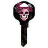Hy-Ko 15005KW1-SKLP Key Blank, Brass, Painted, For: Kwikset KW1, Titan KW10 Keyways