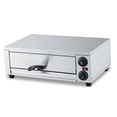 thumbnail image 1 of Yeshouse Horno eléctrico para pizza de 1300W, encimera, acero inoxidable, hasta 40 cm, fácil de limpiar, 1 of 7