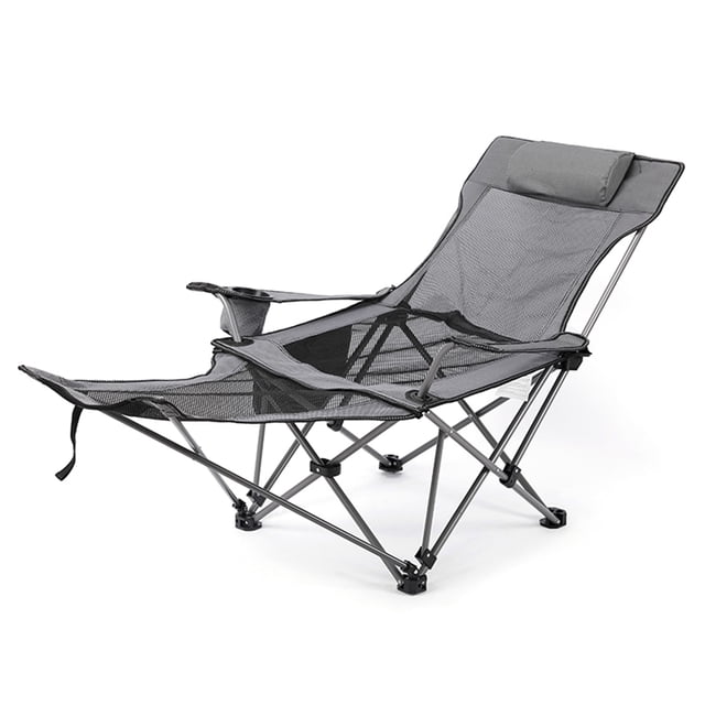 Silla de camping plegable 2 en 1 reclinable ajustable portátil Labymos Sillón reclinable al aire libre