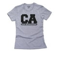 thumbnail image 1 of San Bernadino, California CA Classic City State Sign Women's Cotton Grey T-Shirt, 1 of 2