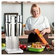 thumbnail image 3 of Double Head Milkshake Maker Machine,110V Electric Beverage Blender with 2 Stainless Steel Cups,2 Speed Adjustable Milkshake Machine for Protein Shakes, and Cocktails…, 3 of 7