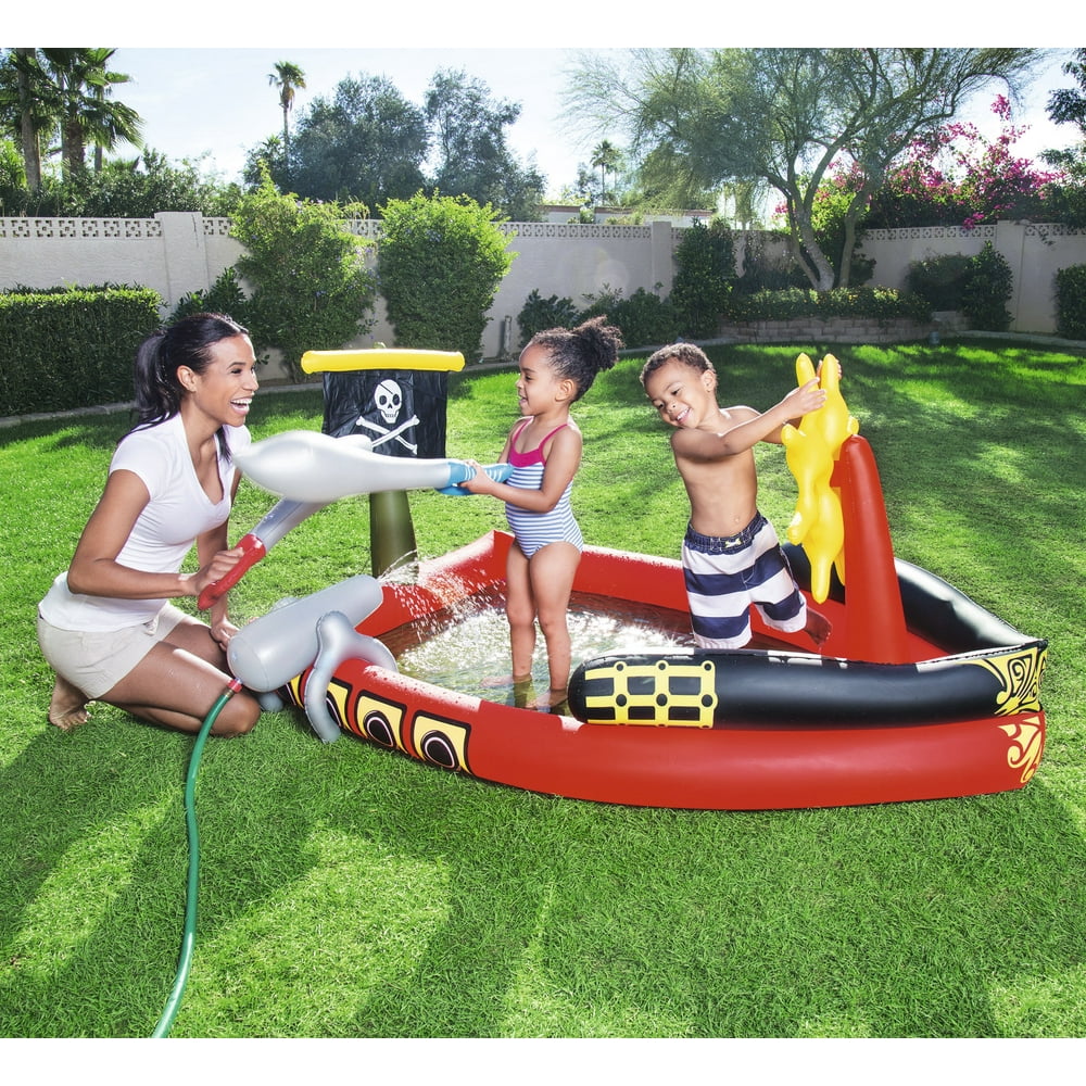 H2OGO! Inflatable Pirate Play Pool Center