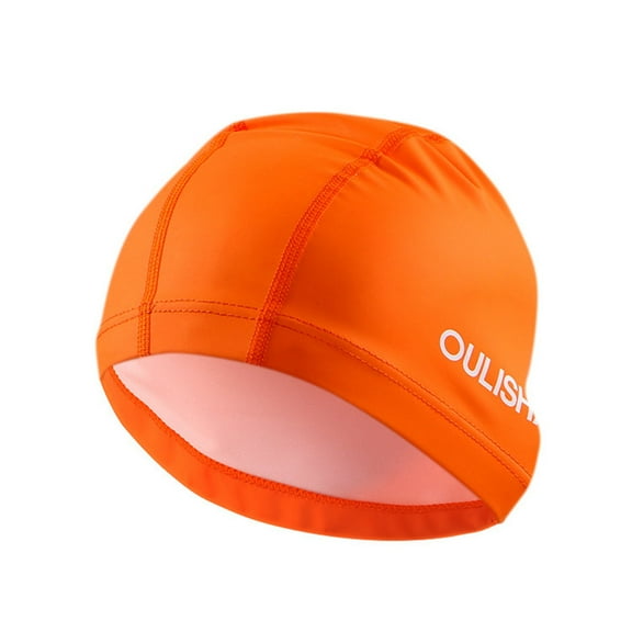 Herrnalise Adult Swimming Hat Durable Elastic Silicone Pool Beach Swim Cap Summer