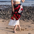 thumbnail image 6 of Cherry Chiffon Summer Dresses for Women | Stylish Beach Skirt with Polyester Straps, 6 of 6