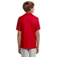 thumbnail image 3 of A4 Cooling Performance Crew Stain Release and Odor Resistant for Easy Care For Boys Color Scarlet Size XS, 3 of 5