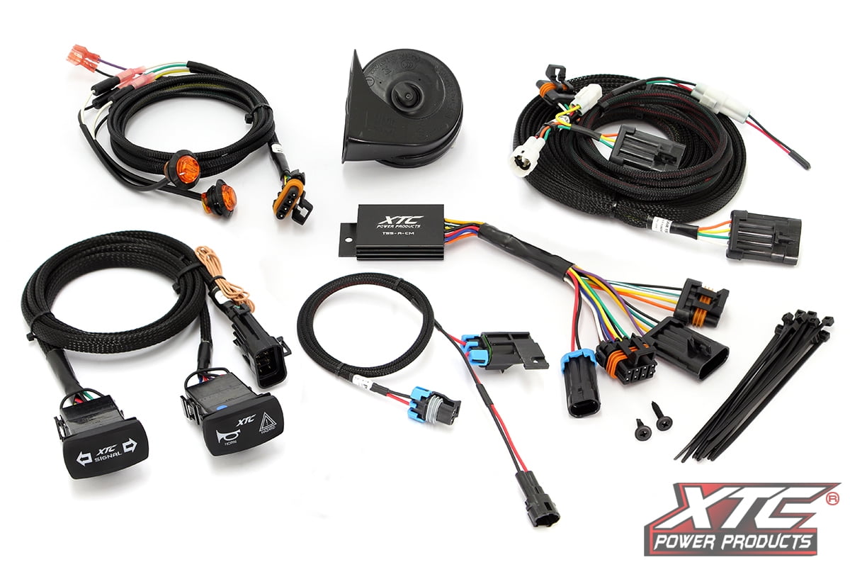 XTC Power Products Self Canceling UTV Turn Signal Kit for Yamaha Wolverine  2018
