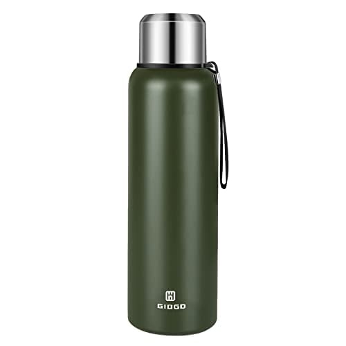 Termo botella de vacio aislada de 50 oz con tapa de taza Mat GIOGD GIOGD