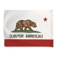 thumbnail image 2 of ThisWear California Flag Set California Republic Flags California Gifts 2 Pack Horizontal House Flags Multi, 2 of 3