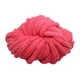 thumbnail image 1 of Hilo de chenilla grueso, hilo jumbo de felpa, calibre 7, fibras acrílicas lavables, hilo voluminoso Rojo, 1 of 9