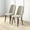 Brown-Ivory-White-Velvet-Foam, variant on Katie Mid-Century Modern Velvet Dining Chair (Set of 2)