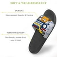 thumbnail image 3 of GZHJMY Stylish Slides for Women Men, Cute Animals Driving Soft Flexible Slip-on Sandals Slippers, 3 of 7