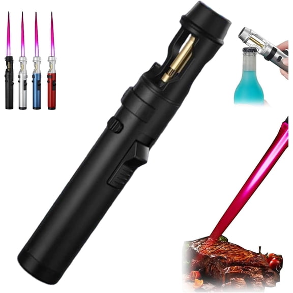 Plasma Electric Lighter – Windproof Lightsaber Torch Lighter, Adjustable Flame, 360° Ignition, Refillable & Reusable for Camping, Kitchen, Outdoor Use