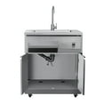 thumbnail image 2 of 32 in. Sink with Cabinet in Stainless-Steel for Outdoor Kitchen (KM-OKS-SWC), 2 of 11