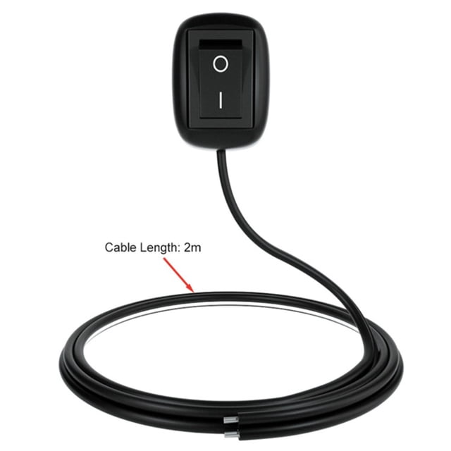 Car Switch Paste Type Toggle Switch with Cable 12V 10A for Fog Ring Drive Lights