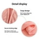 thumbnail image 3 of Toalla de baño para bebé de terciopelo de coral, toalla con capucha, chal de albornoz para bebé, albornoz suave de secado rápido absorbente para bebé, rosa, 3 of 7