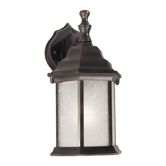 Forte Lighting 1725-01 6.5Wx12hx8e Outdoor Wall Sconce - Bronze
