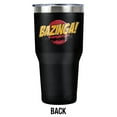 thumbnail image 2 of Big Bang Theory Sheldon Bazinga Stainless Steel Tumbler 30 oz Coffee Travel Cup, Vacuum Insulated & Double Wall with Leakproof Sliding Lid, 2 of 6