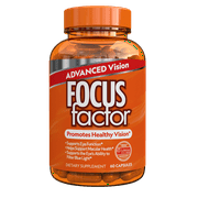 Focus Factor Advanced Vision Formula 60ct - Eye Supplement feat. Lutein & Zeaxanthin for Healthy Vision