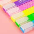 thumbnail image 3 of YAOMOBB Coloring Pastel Colors Fluorescent Pens (4/6Pcs) Chisel Tip Water Based Quick Dry Smooth Writing Permanent Ink Assorted Colors, 3 of 6