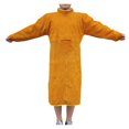 thumbnail image 4 of Cowhide Work Clothes Apron Welding Protective Clothing Heat Fire Resistant Welders with Sleeves, 4 of 6